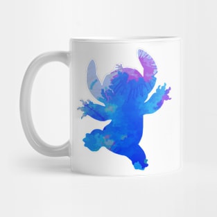 Alien Inspired Silhouette Mug